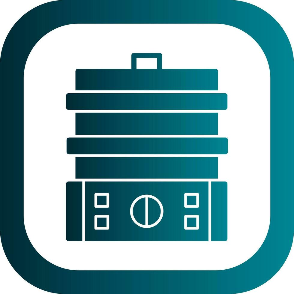 Food Steamer Vector Icon Design
