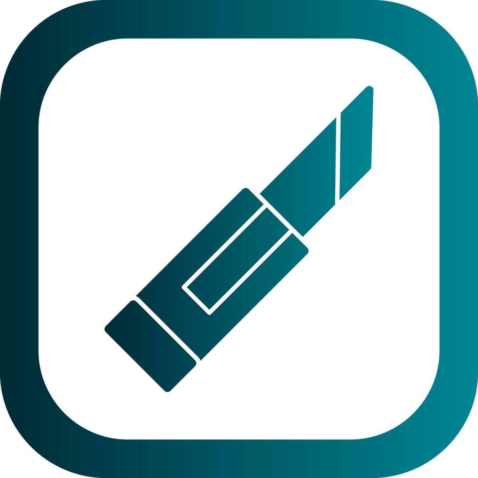 Surgical knife Vector Icon Design