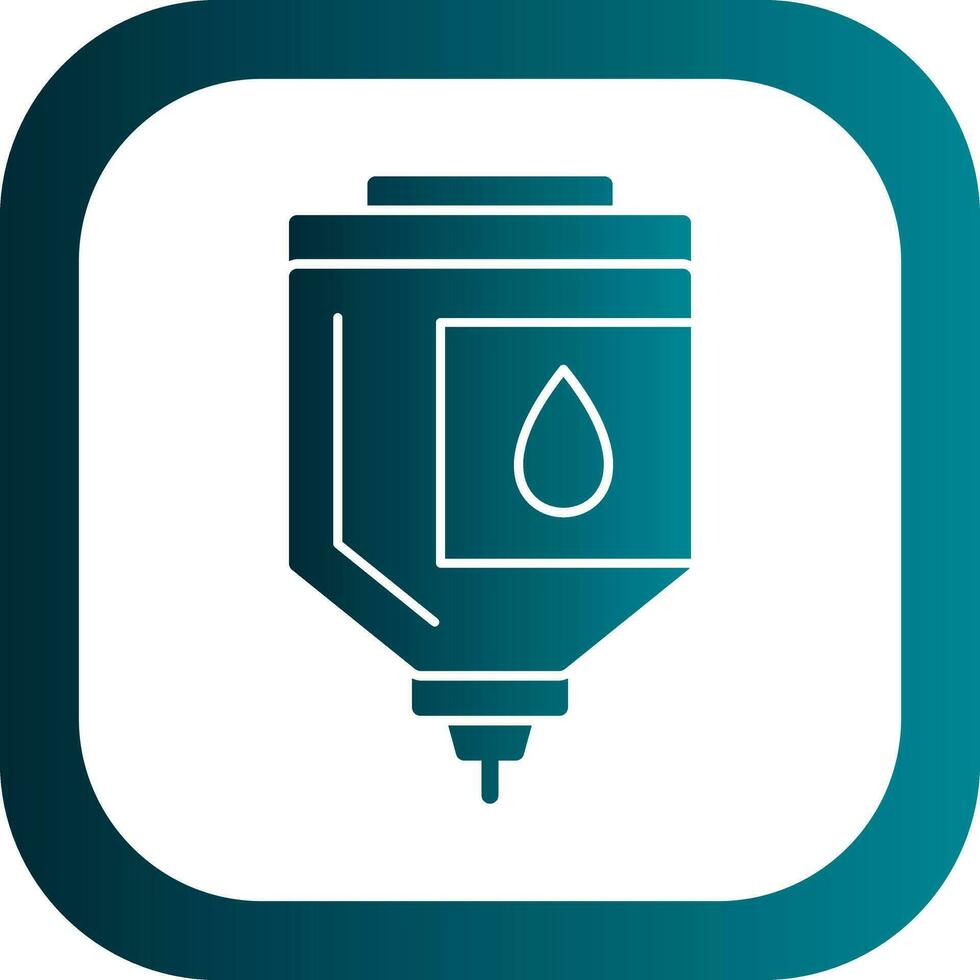 Blood bag Vector Icon Design