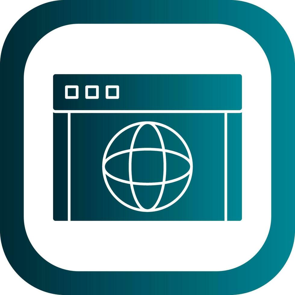 Web site Vector Icon Design