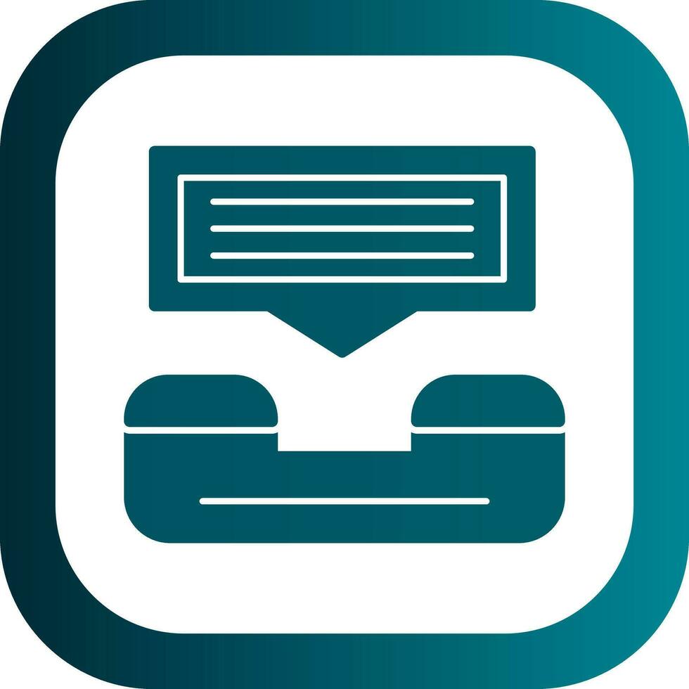 Help line Vector Icon Design