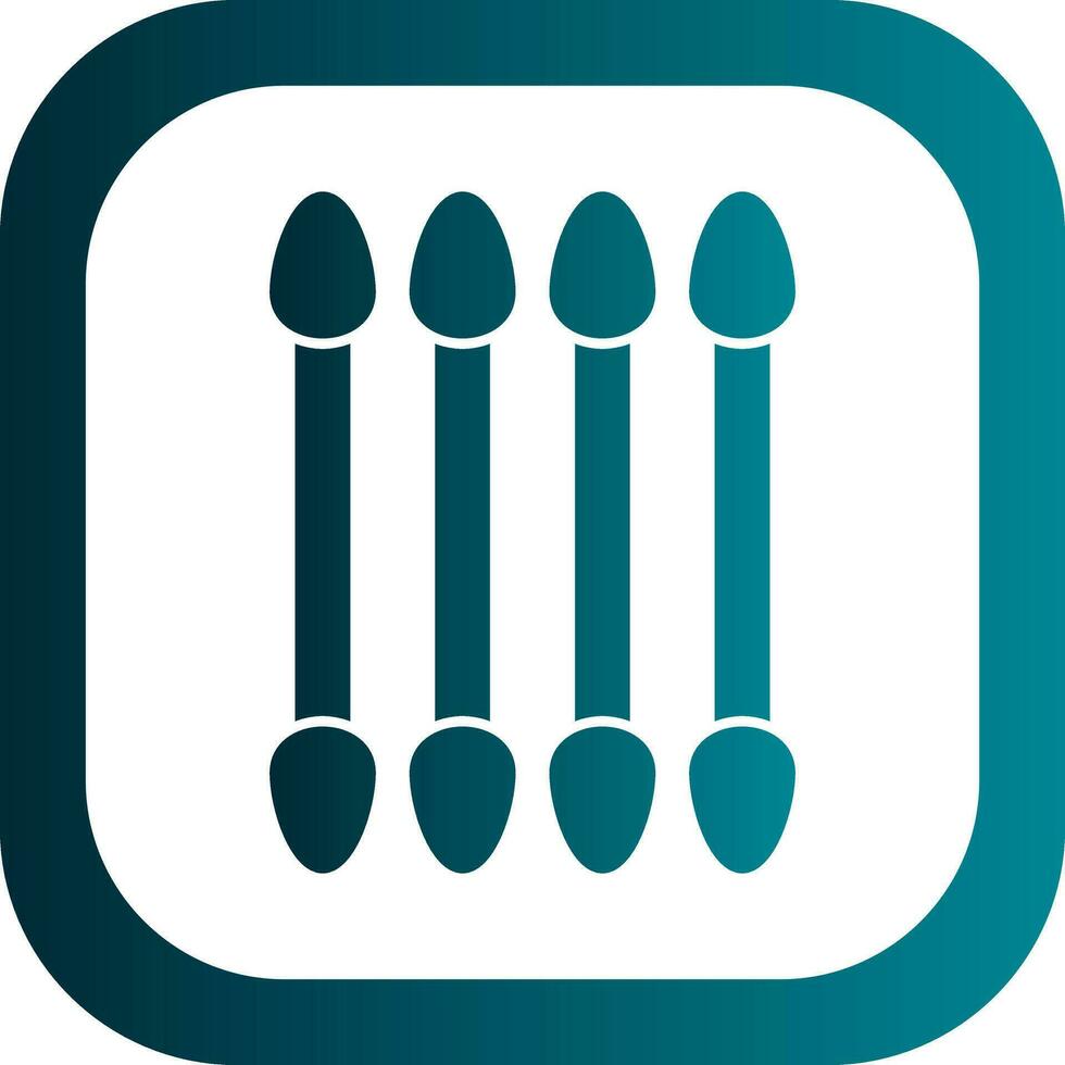 Swab Vector Icon Design