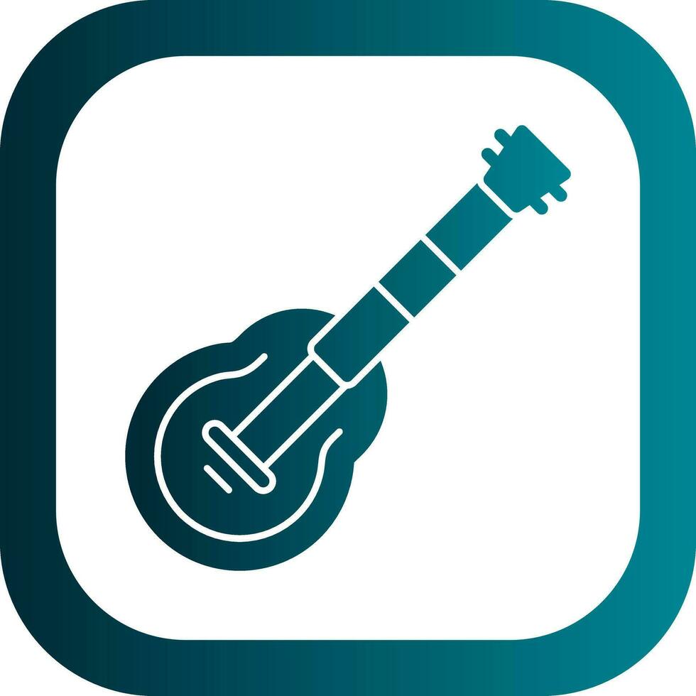 diseño de icono de vector de guitarra