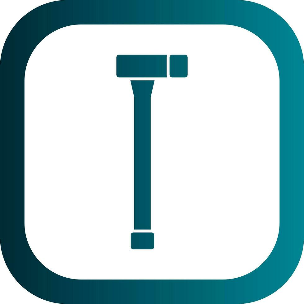 Walking stick Vector Icon Design