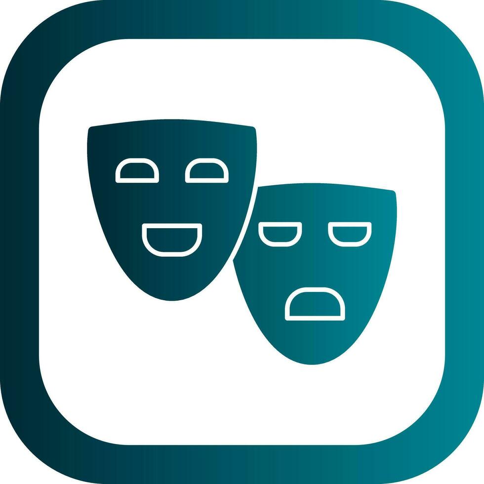 Mask Vector Icon Design