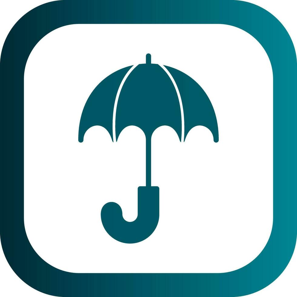 Umbrella Vector Icon Design