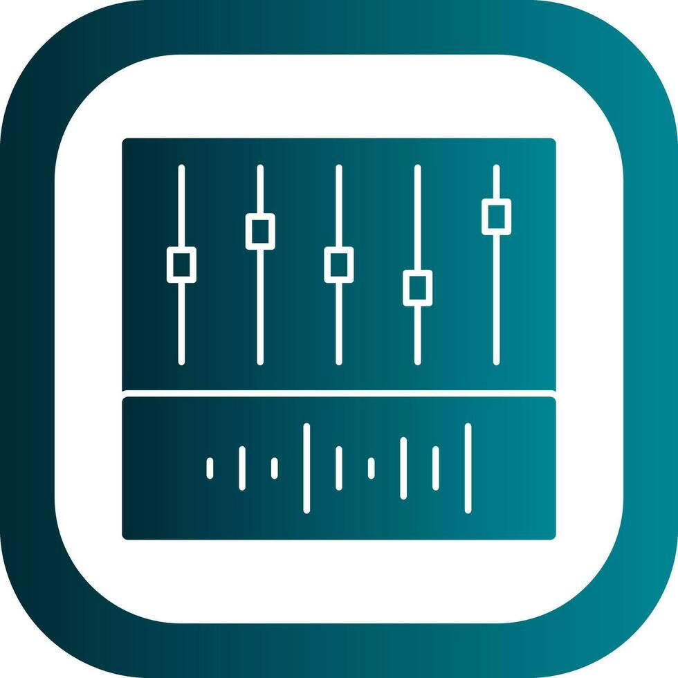 Equalizer Vector Icon Design