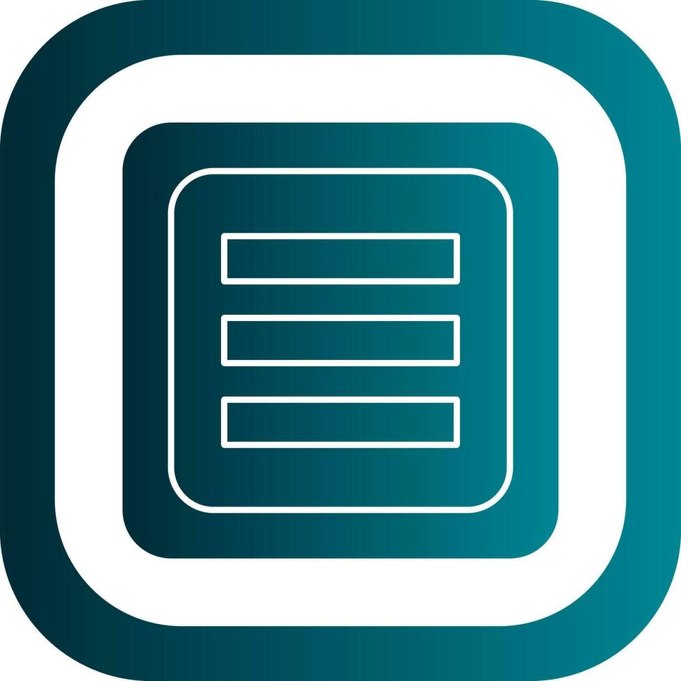 Menu Vector Icon Design
