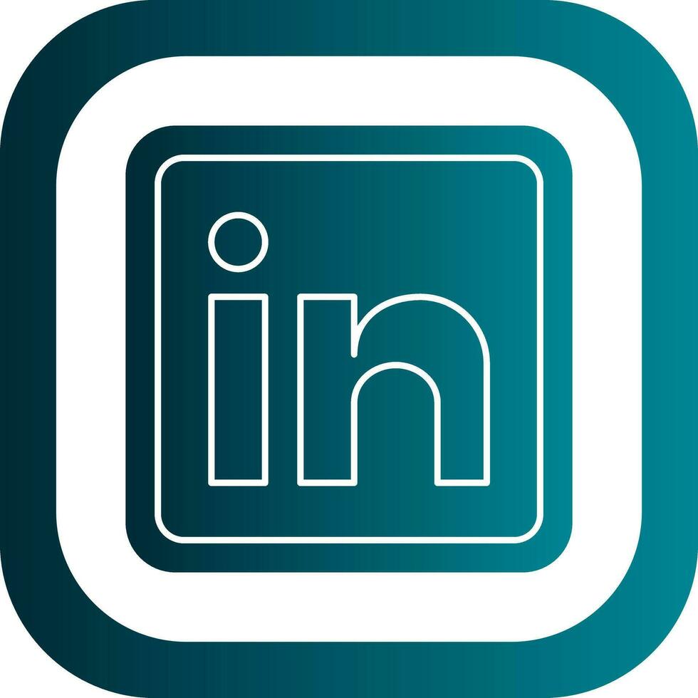 Linkedin Vector Icon Design