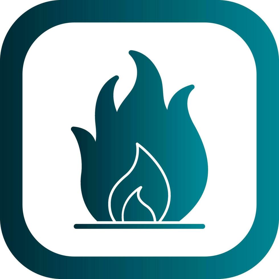 diseño de icono de vector de fuego