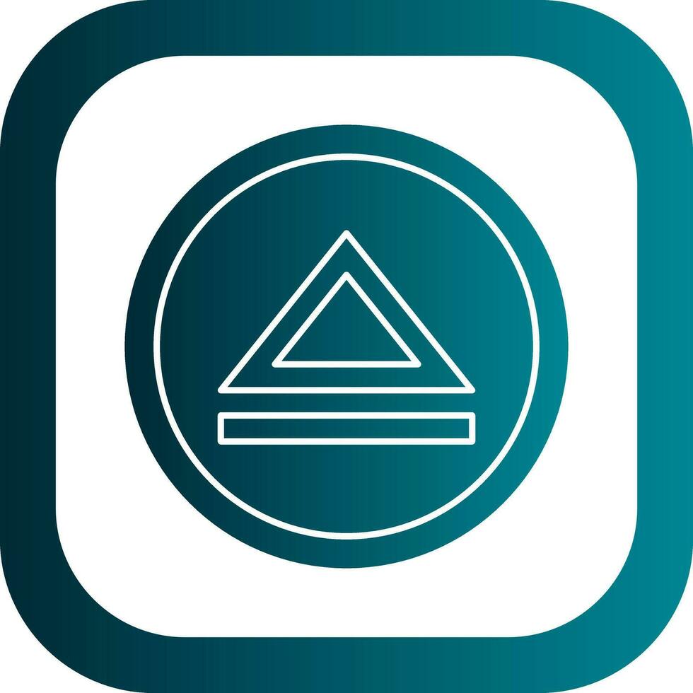 Eject Vector Icon Design