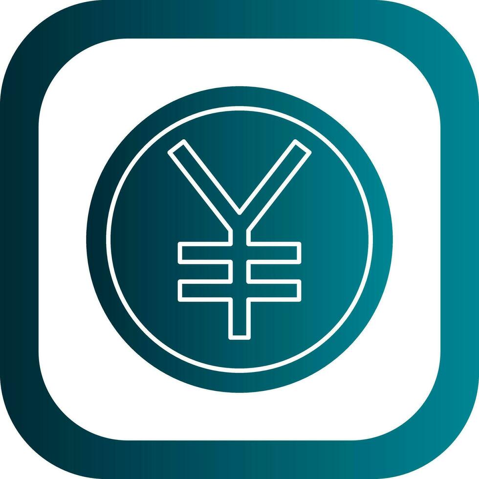 Yen Vector Icon Design