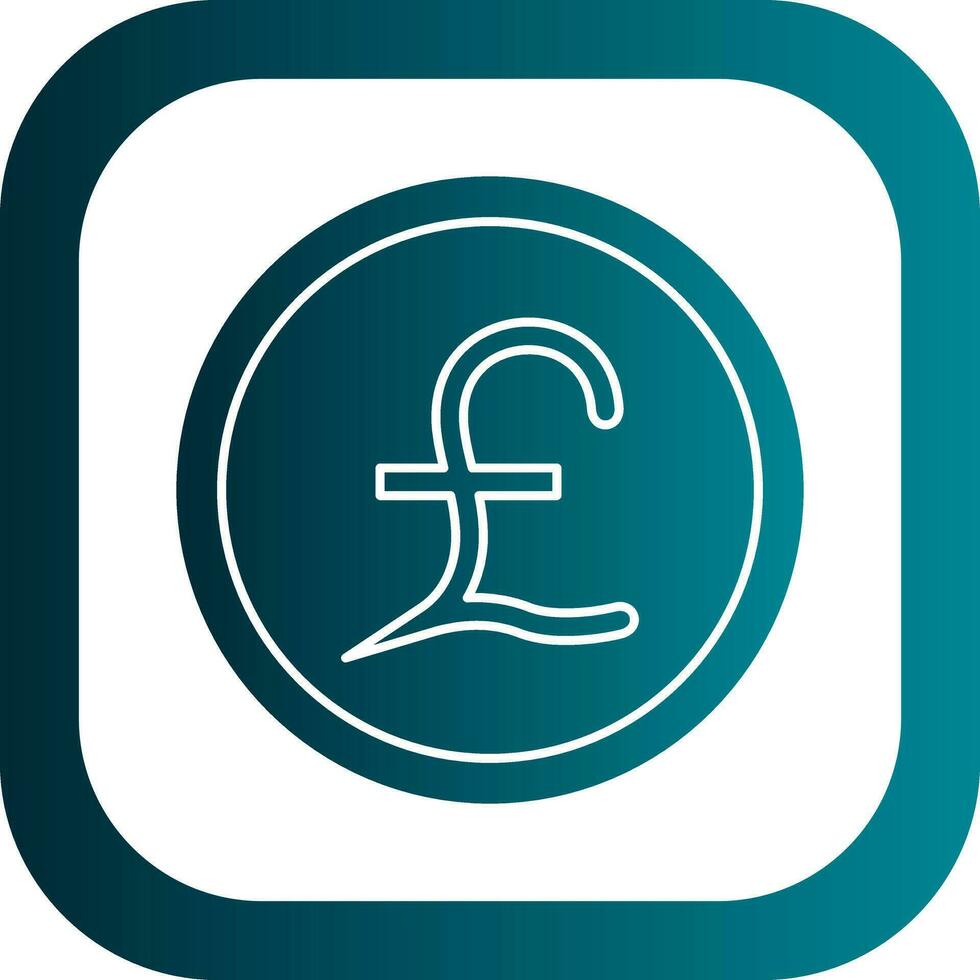 Pound Vector Icon Design