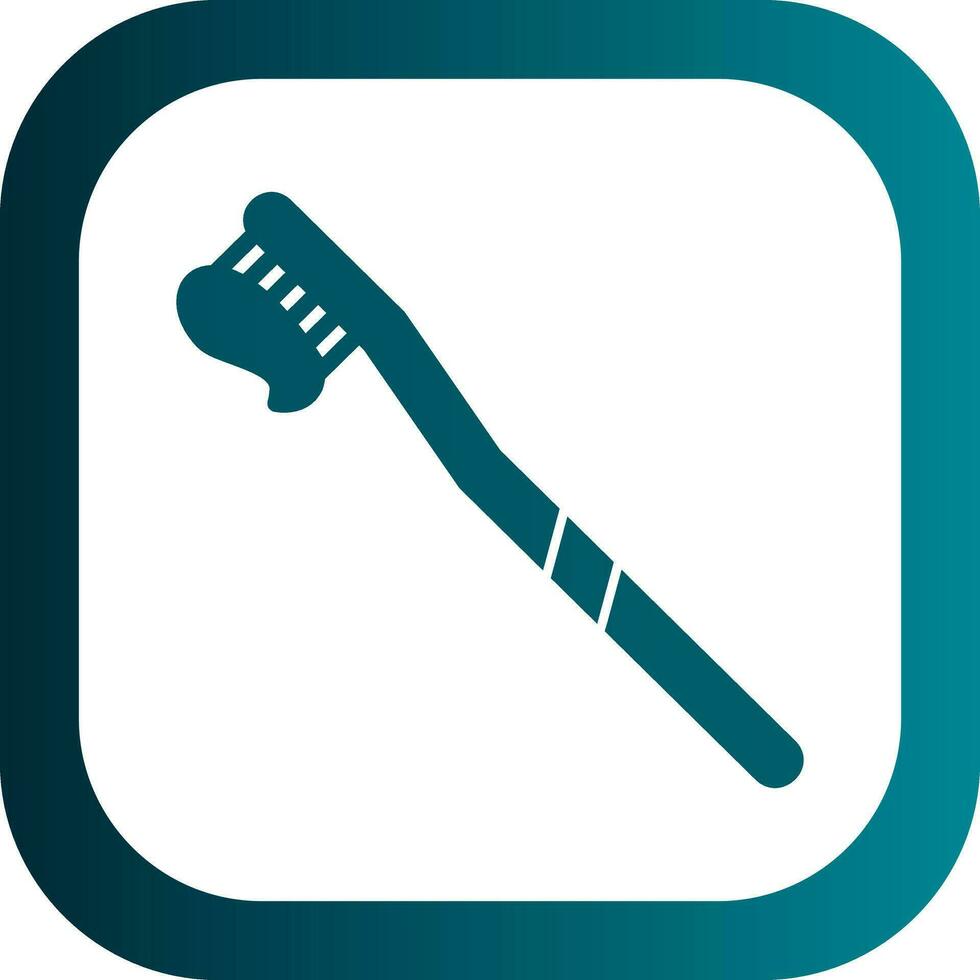 Tooth brush Vector Icon Design