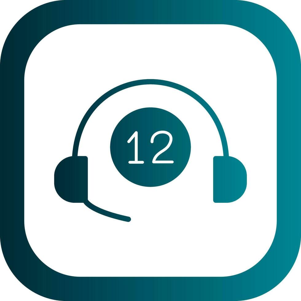 Helpline Vector Icon Design