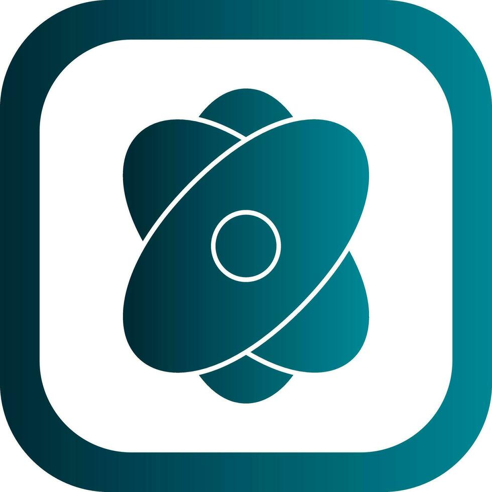 Atom Vector Icon Design
