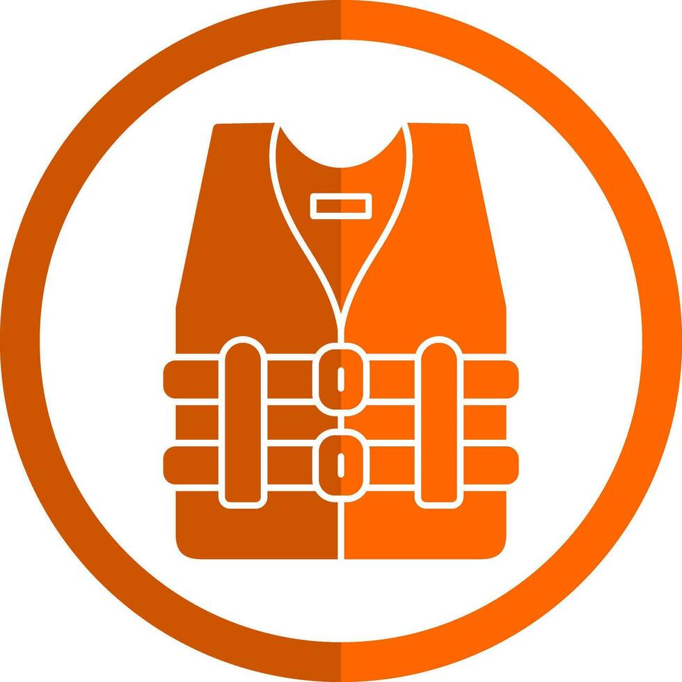 Life vest Vector Icon Design