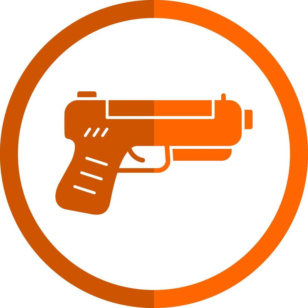 pistola vector icono diseño