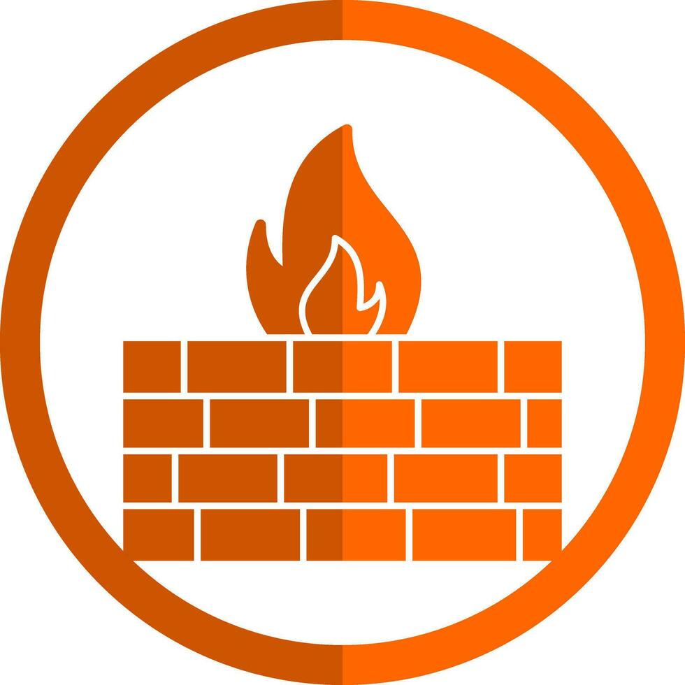 Firewall Vector Icon Design