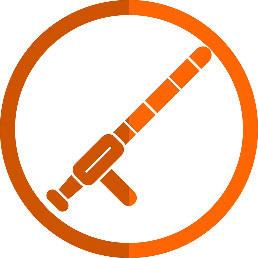 Baton Vector Icon Design