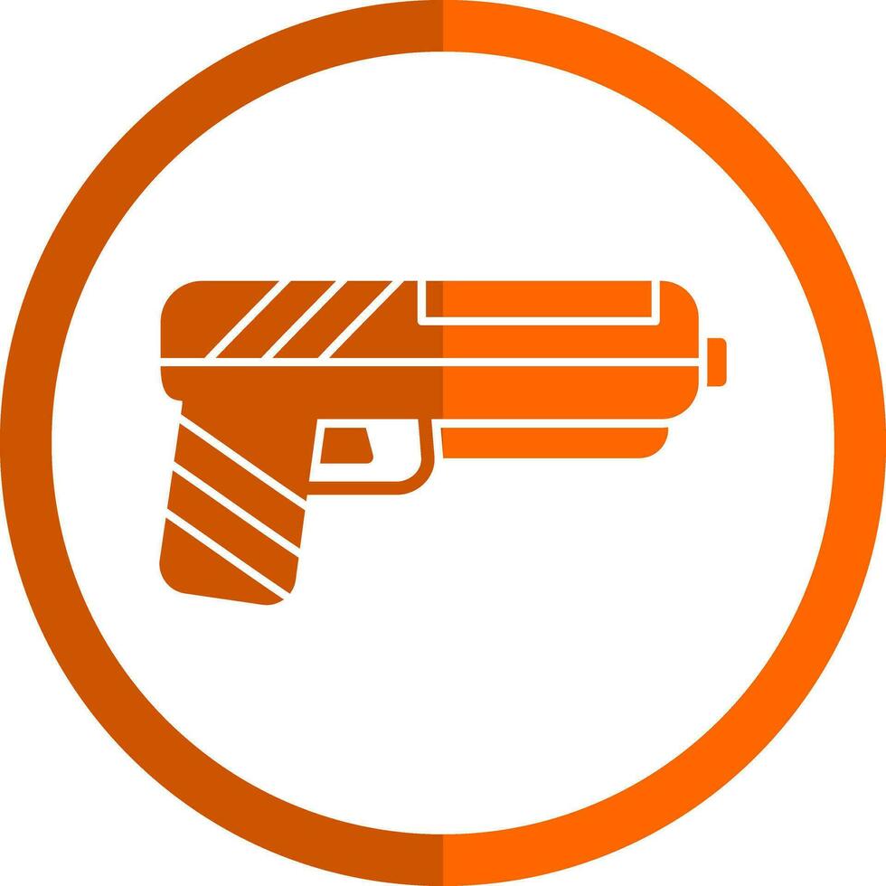 pistola vector icono diseño