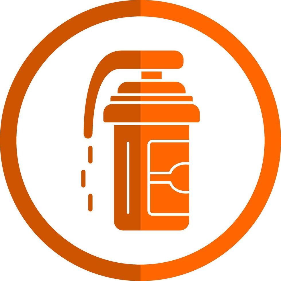 diseño de icono de vector de spray de pimienta