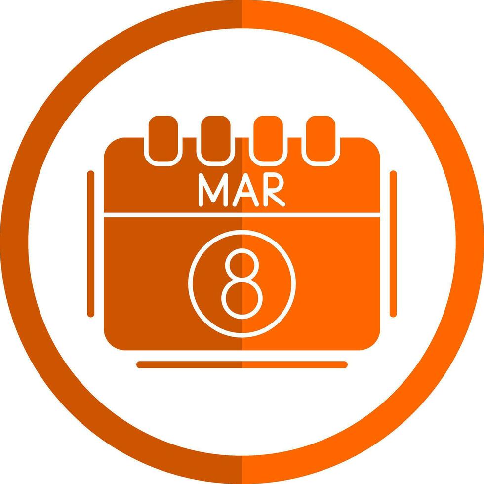 March Vector Icon Design