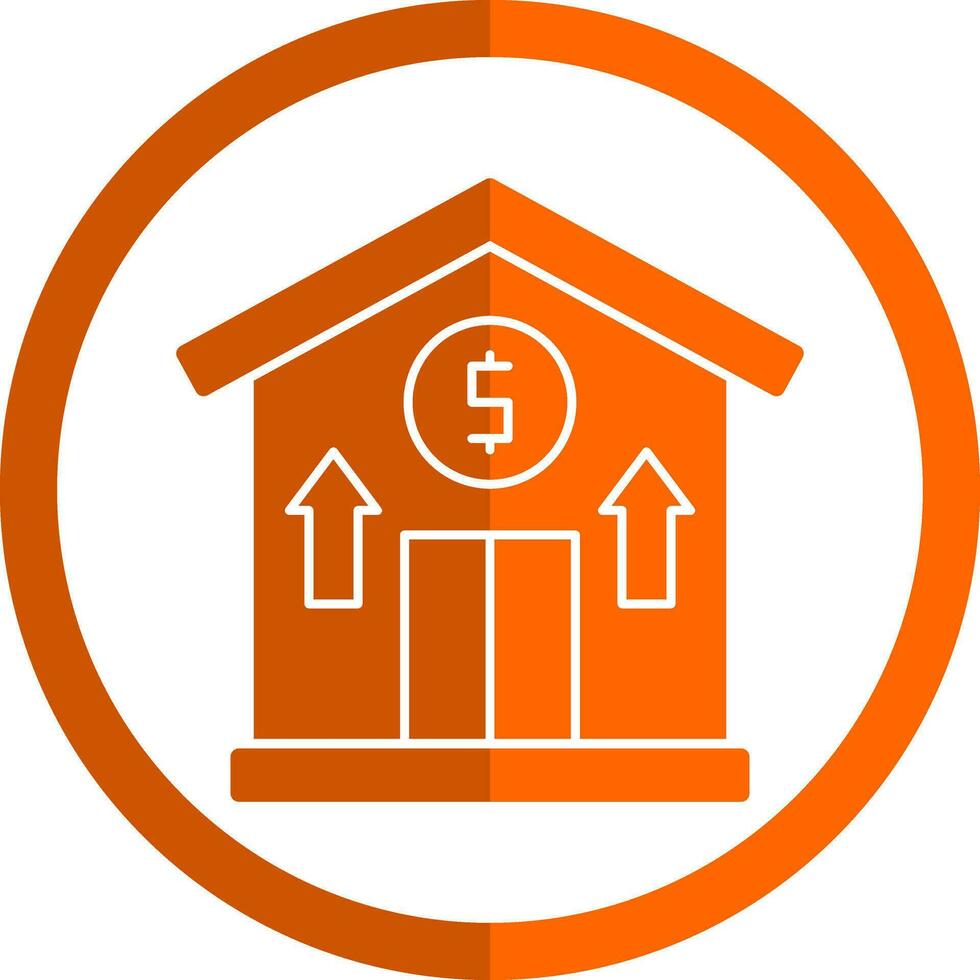House Value Vector Icon Design