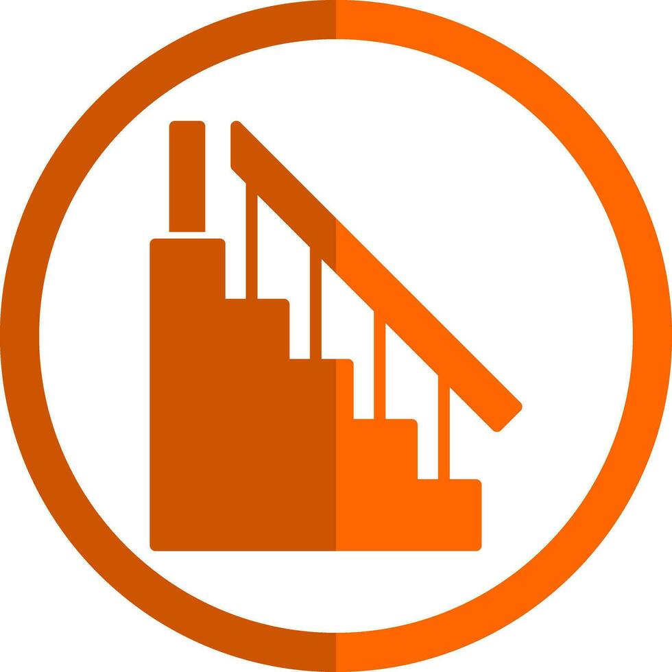 Stair Vector Icon Design