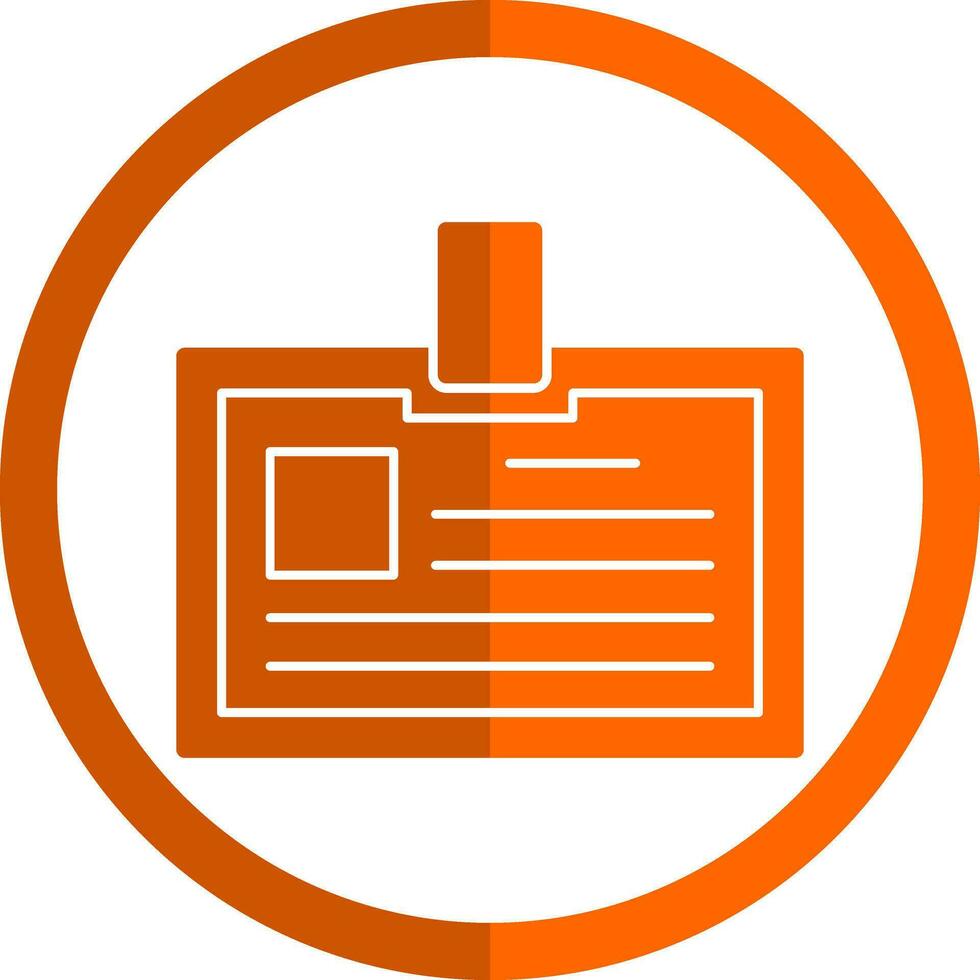 Identification card Vector Icon Design