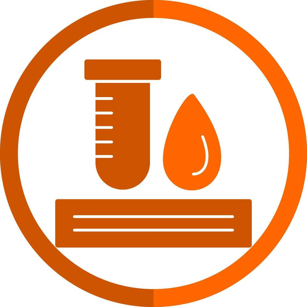 Blood test Vector Icon Design
