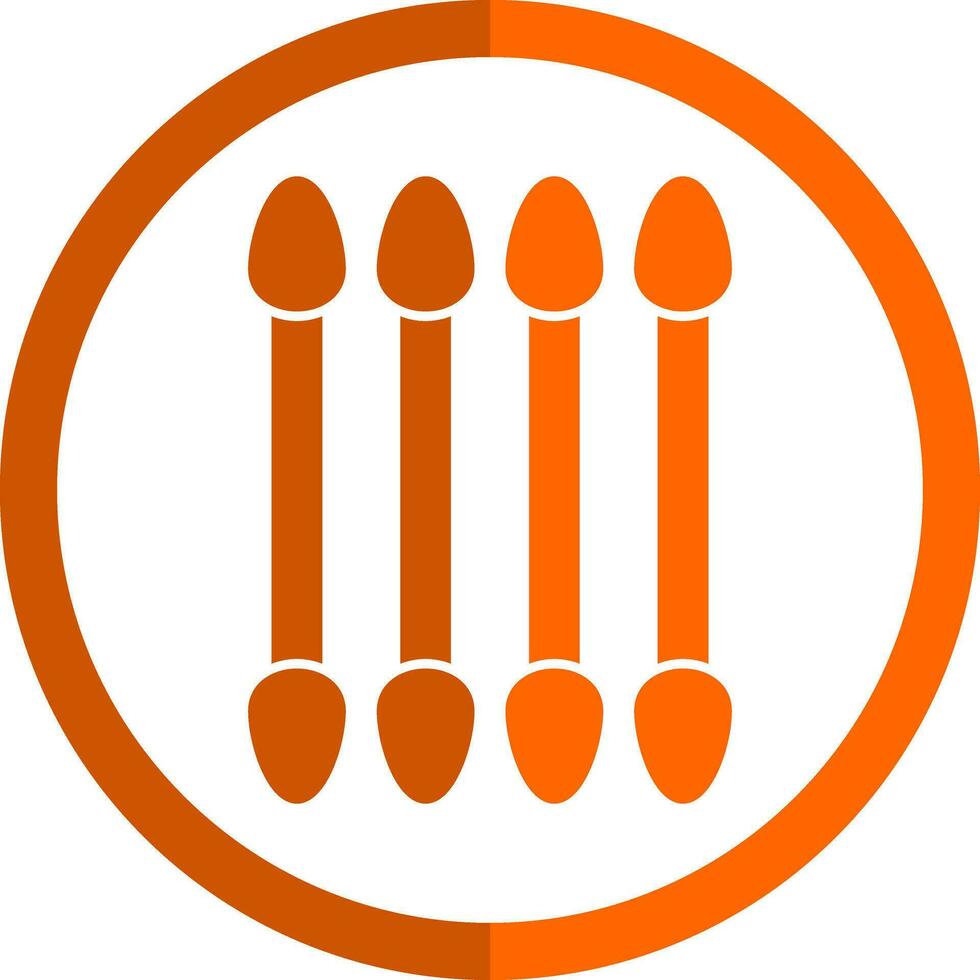 Swab Vector Icon Design