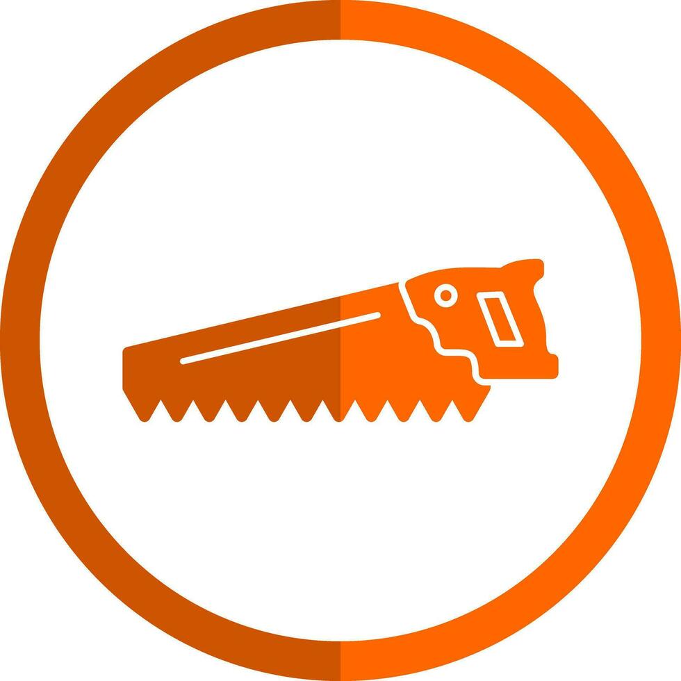 Handsaw Vector Icon Design