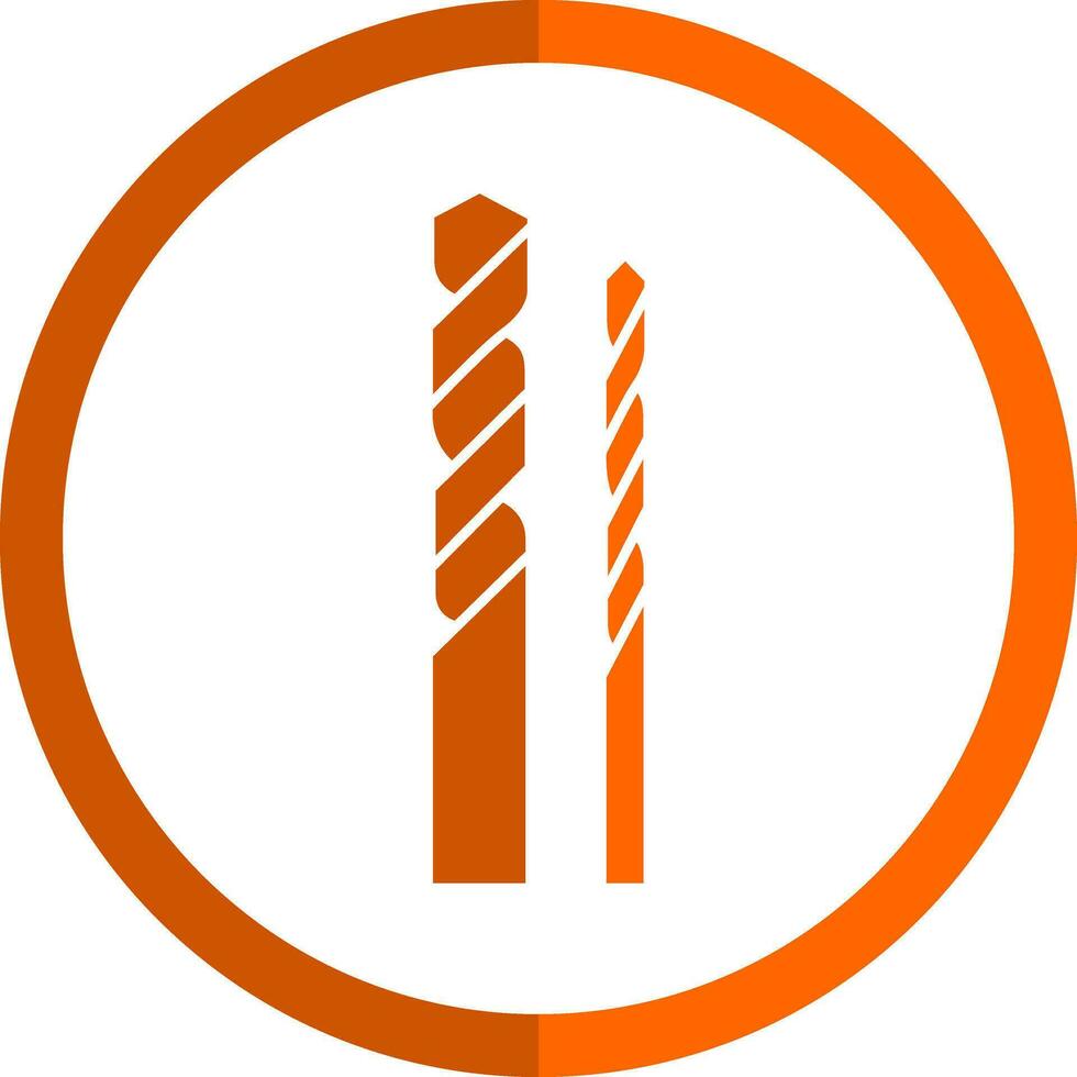 Drill tip Vector Icon Design