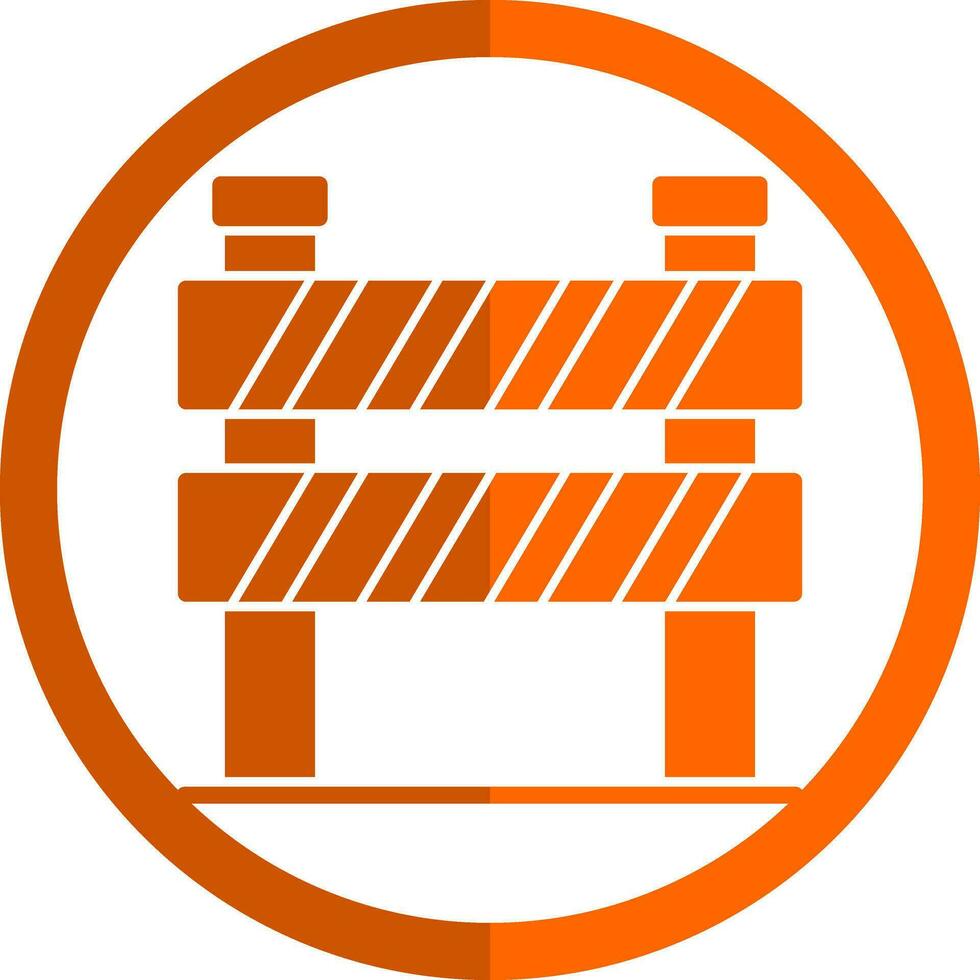 Barrier Vector Icon Design