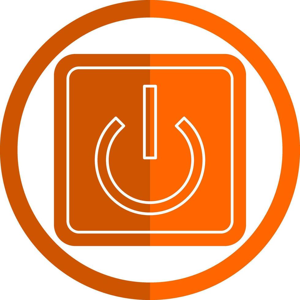 Power Button Off Vector Icon Design