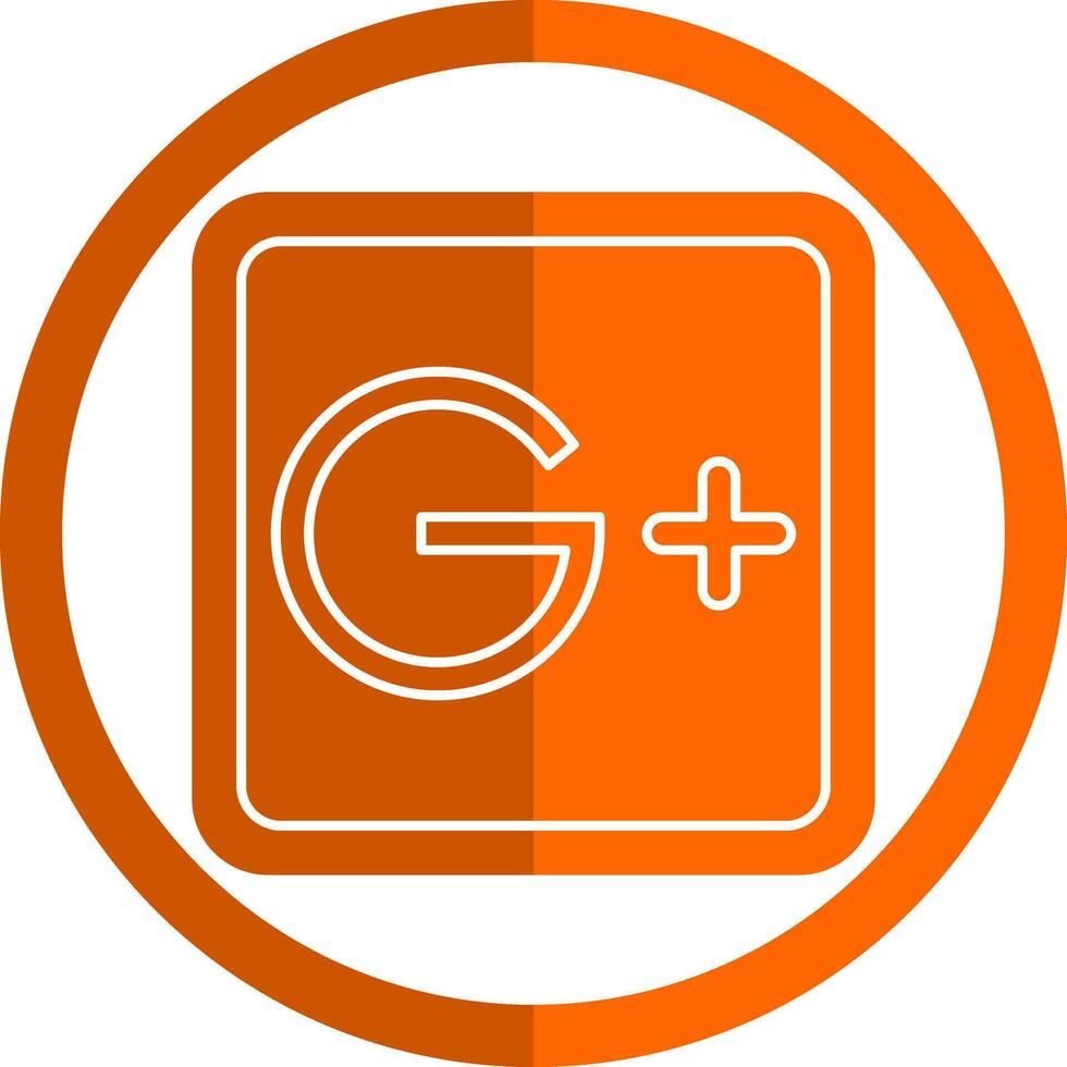 Google Plus Vector Icon Design
