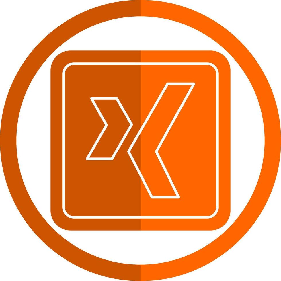 Xing Logo Vector Icon Design