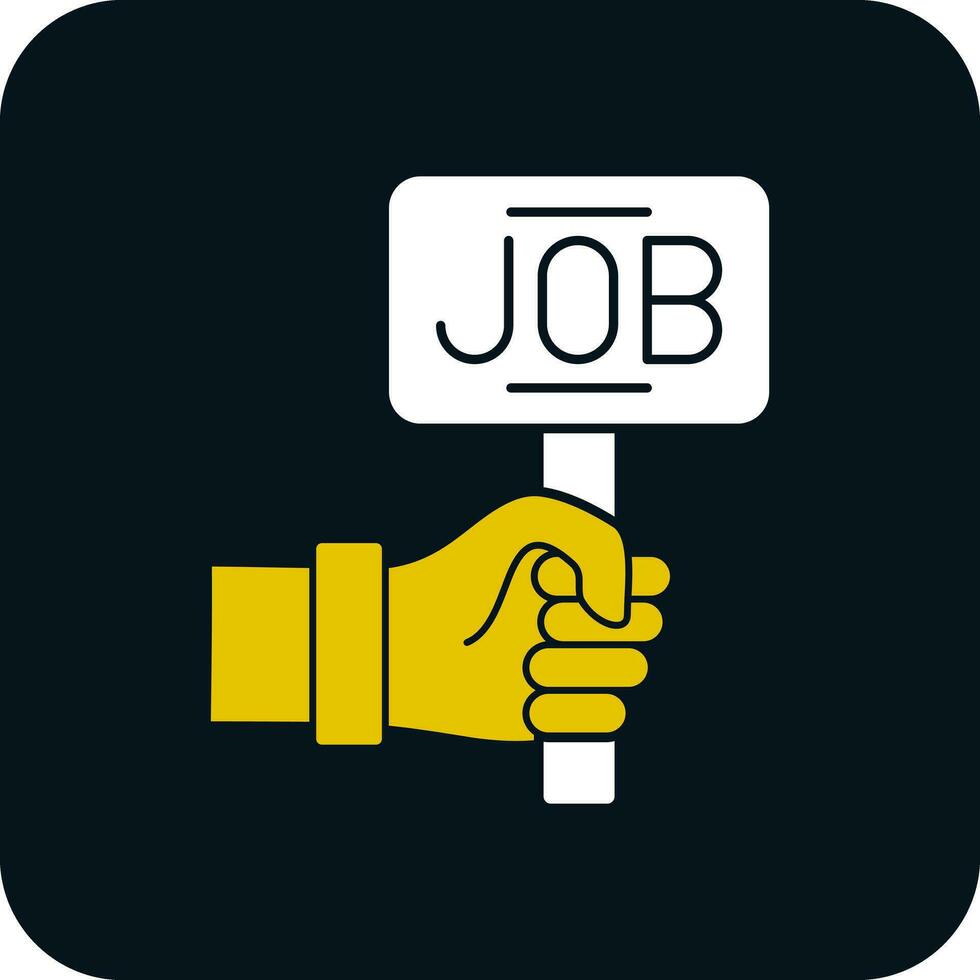 Job Vector Icon Design