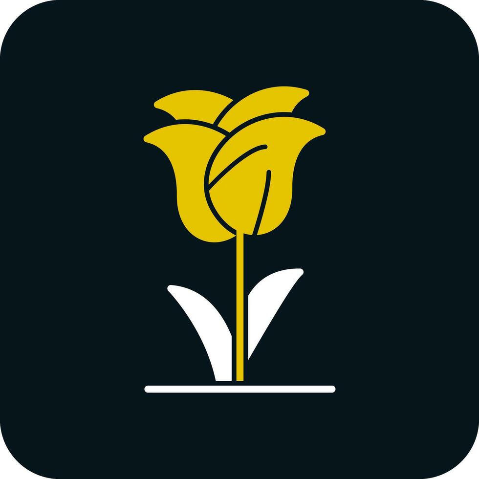 Tulip Vector Icon Design