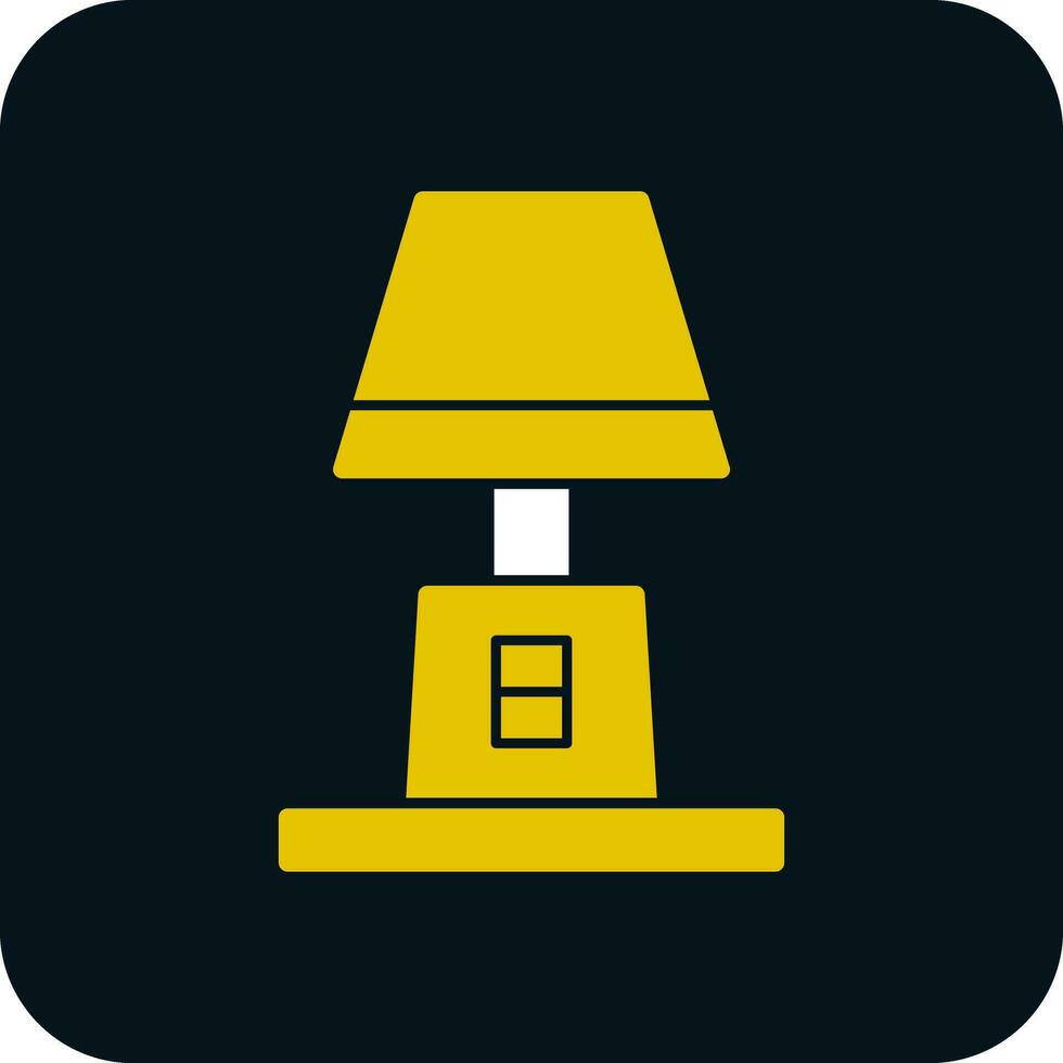 Lamp Vector Icon Design
