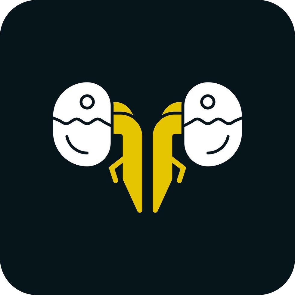 Kidneys Vector Icon Design
