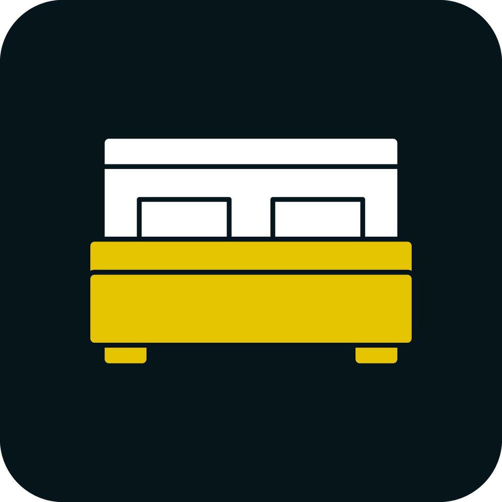 Bed Vector Icon Design