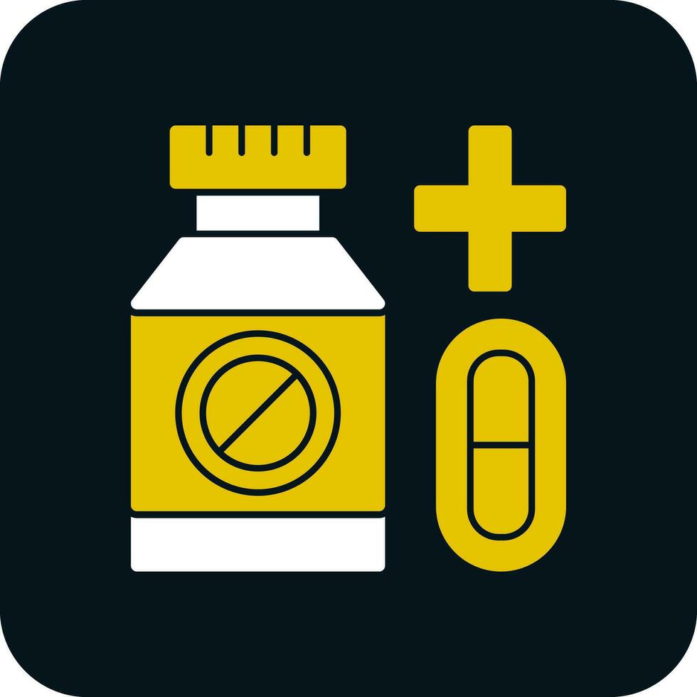 diseño de icono de vector de medicina