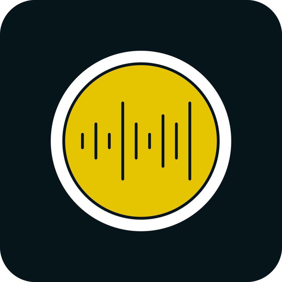 Sound waves Vector Icon Design
