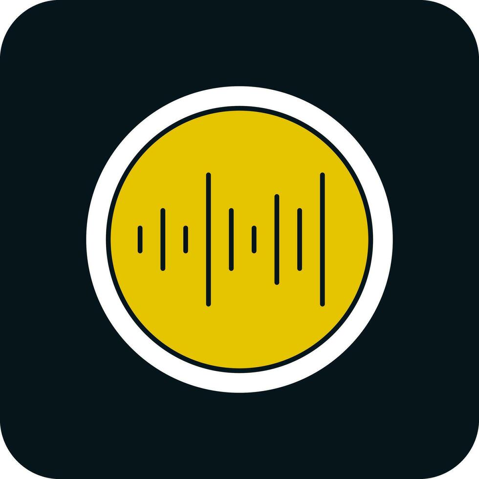 Sound waves Vector Icon Design