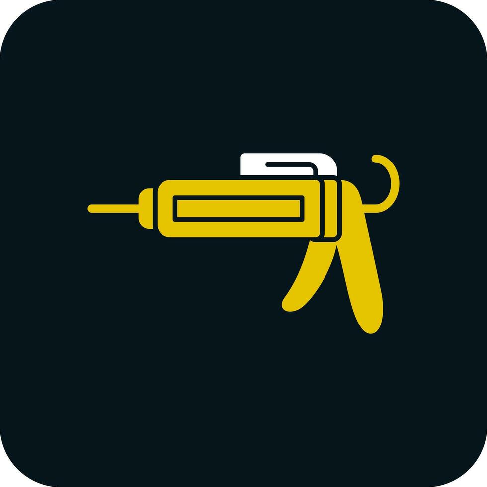 Caulk gun Vector Icon Design