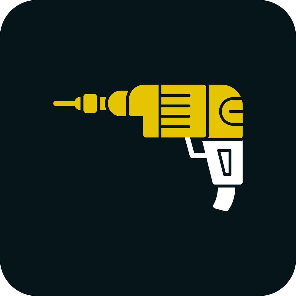 Hand drill Vector Icon Design