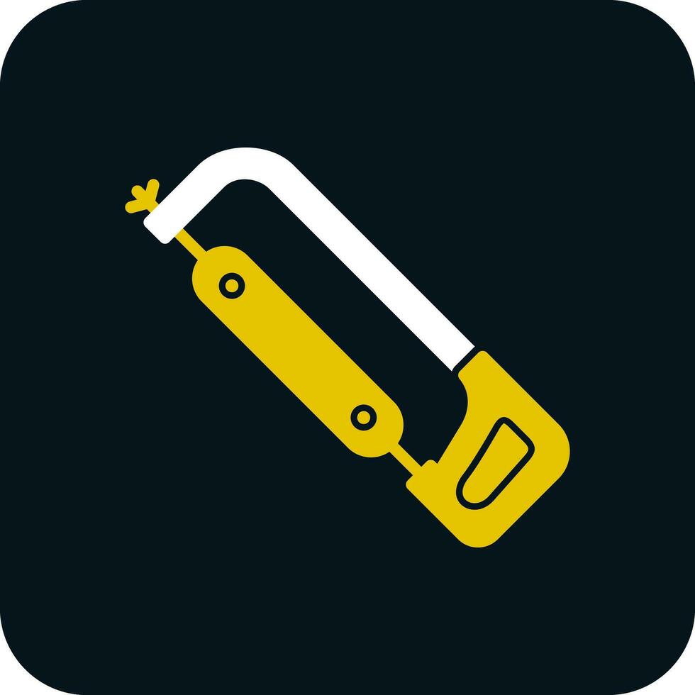 Hacksaw Vector Icon Design