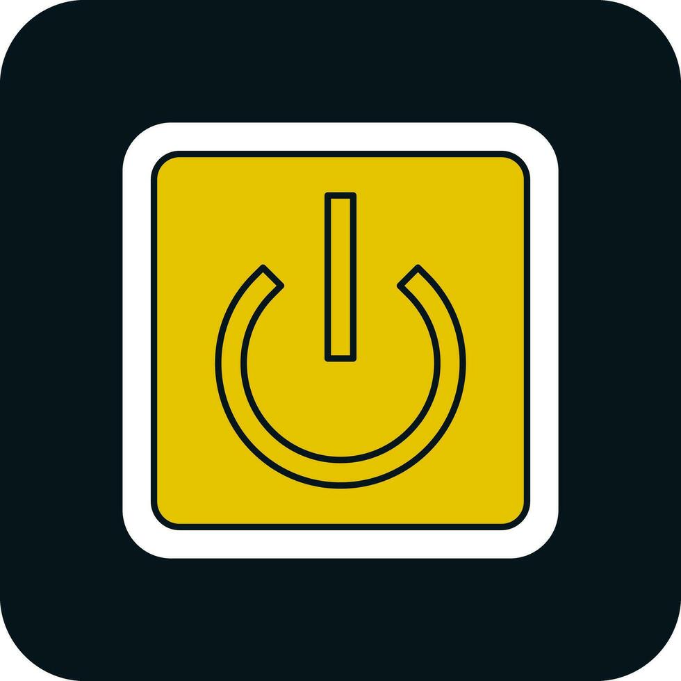 Power Button Off Vector Icon Design